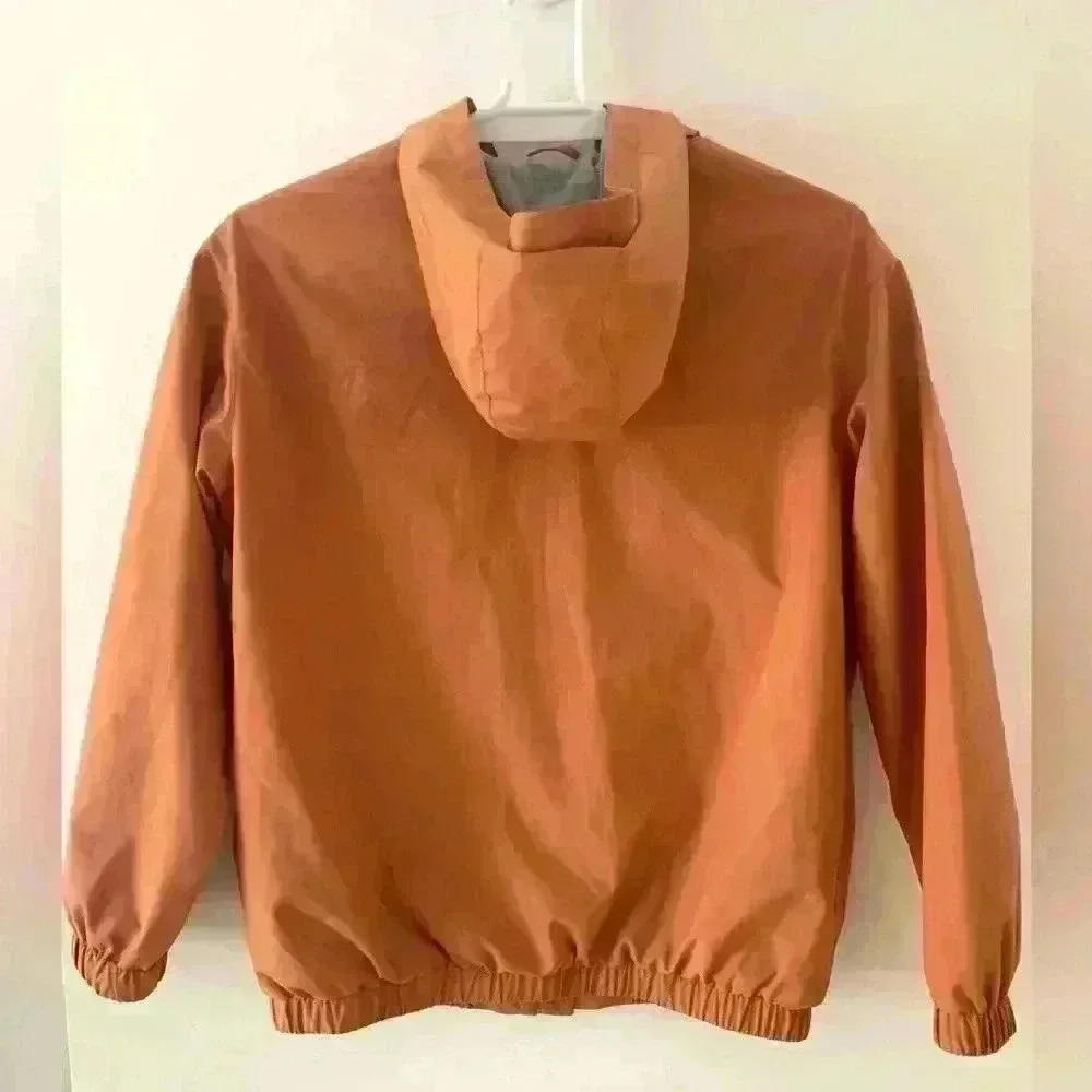 MILES THE LABEL Rusty  Ruffled Zip Up Jacket - Picture 3 of 7